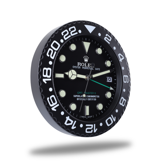 GMT-Master II Wall Clock - All Black