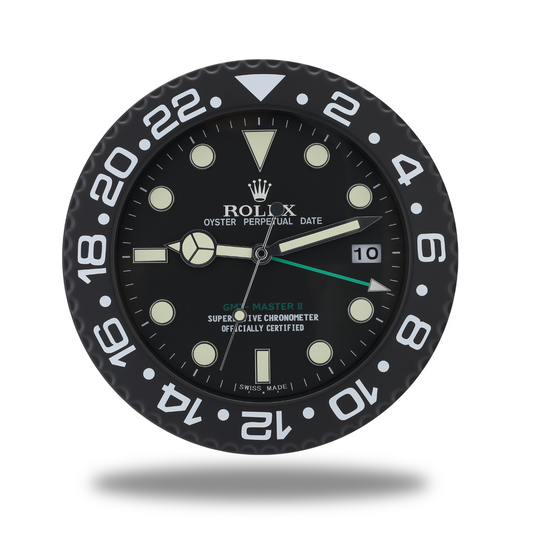 GMT-Master II Wall Clock - All Black