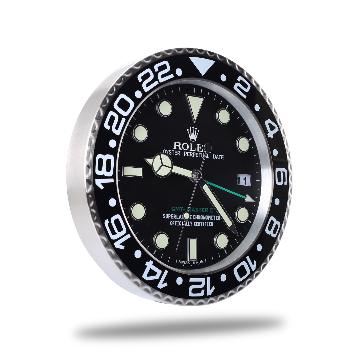 GMT-Master II Wall Clock - Black Silver