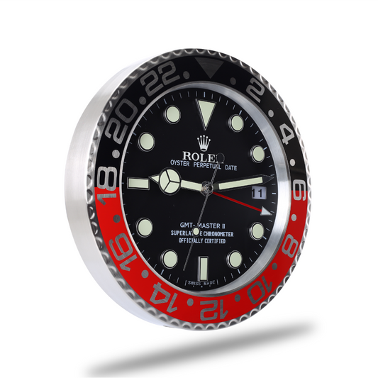 GMT-Master II Wall Clock - Black and Red