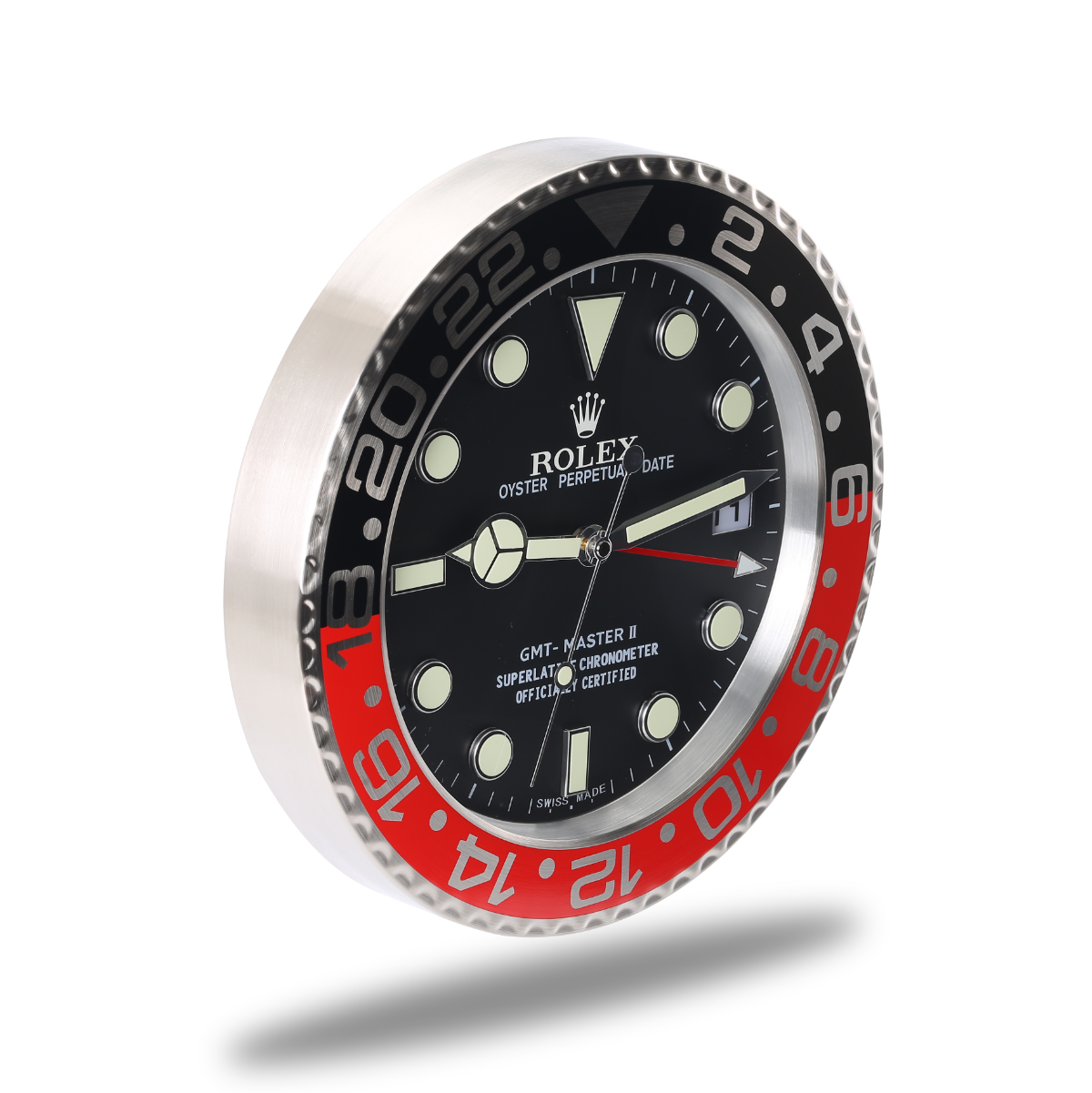 GMT-Master II Wall Clock - Black and Red