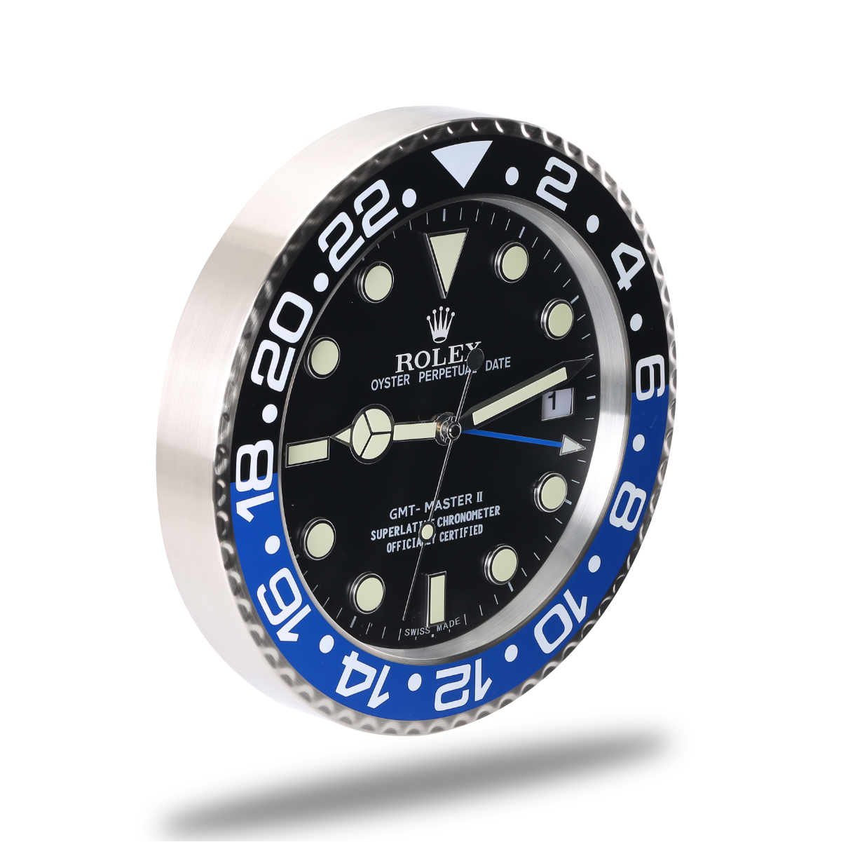 GMT-Master II Wall Clock - Blue and Black