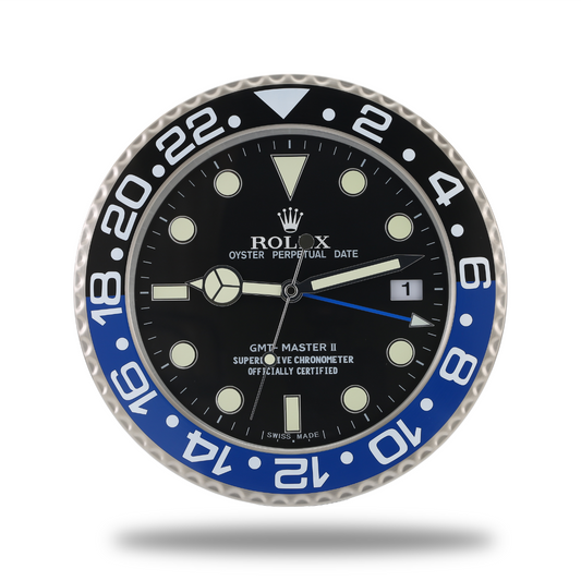 GMT-Master II Wall Clock - Blue and Black