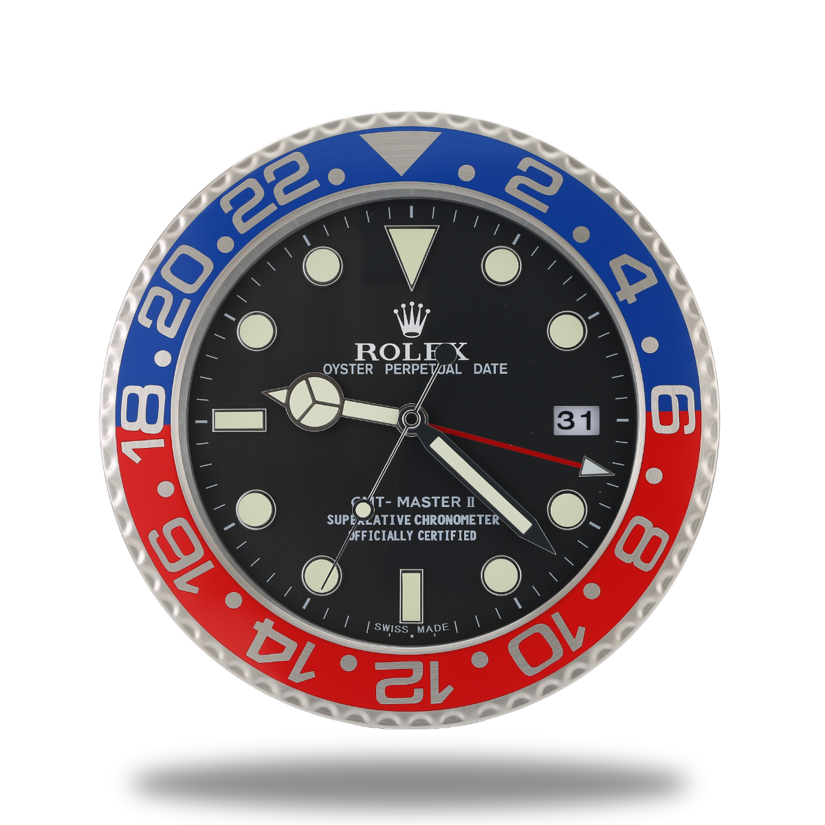 GMT-Master II Wall Clock - Pepsi Pop Edition