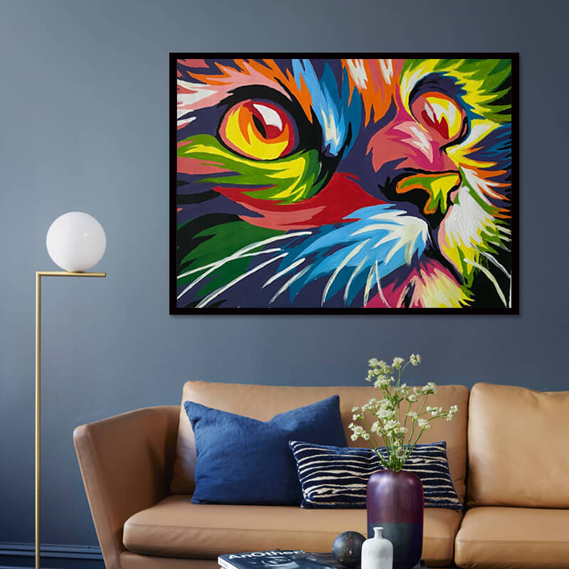Animals Oil Painting On Canvas