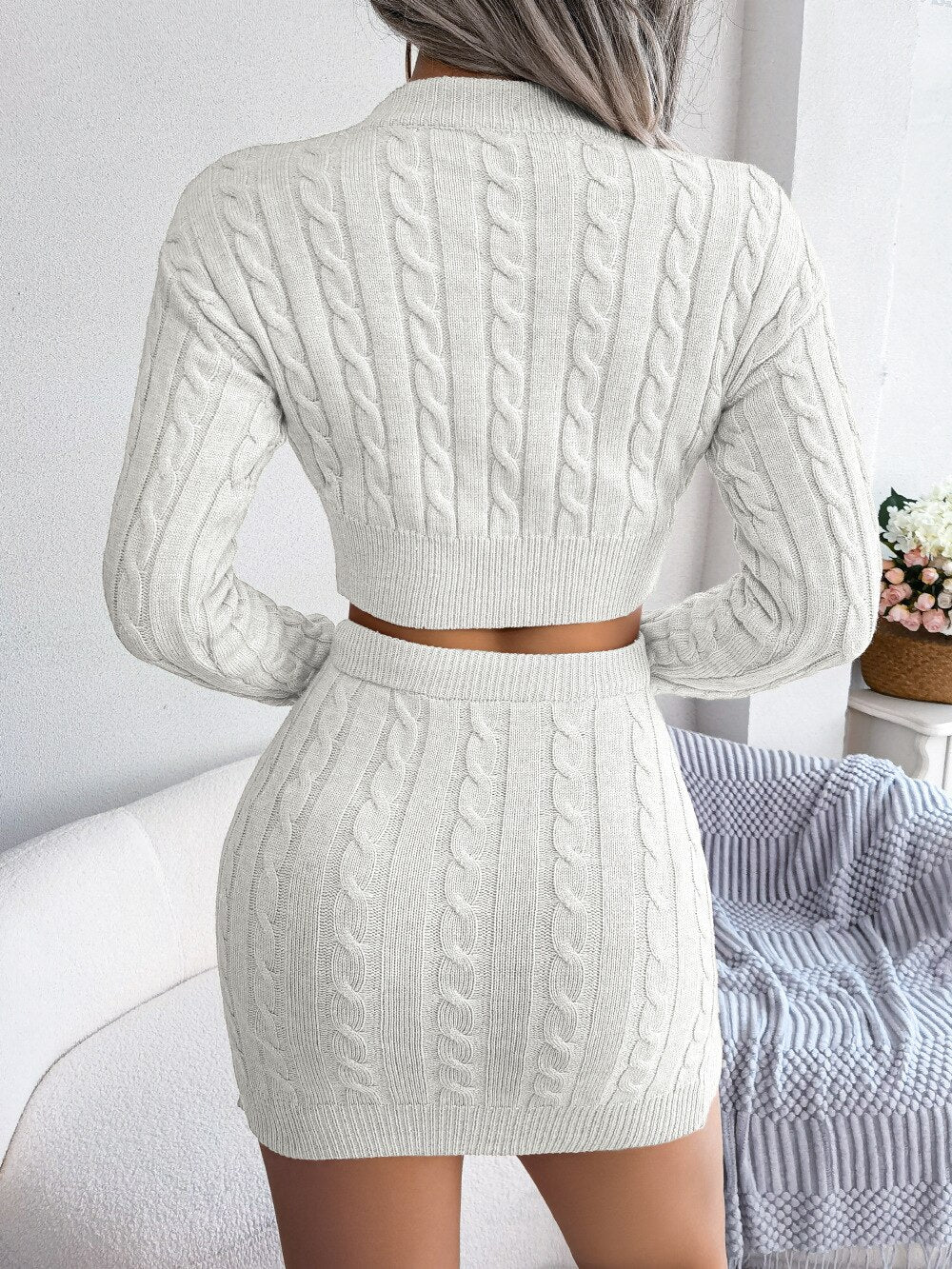 Strick Kleid Zoey | 2 Teiler