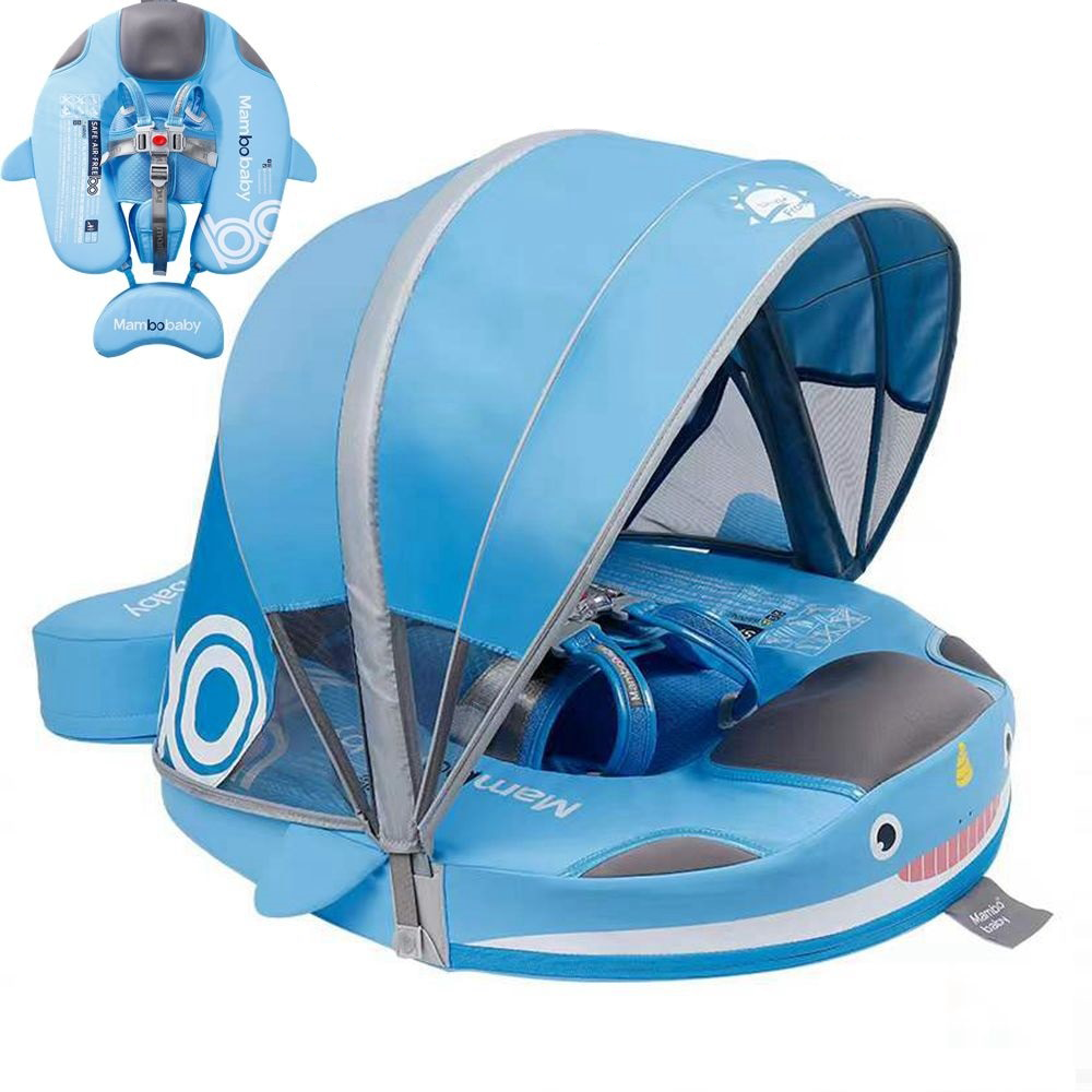 Baby Schwimmring mit Sonnenschutz | Premium