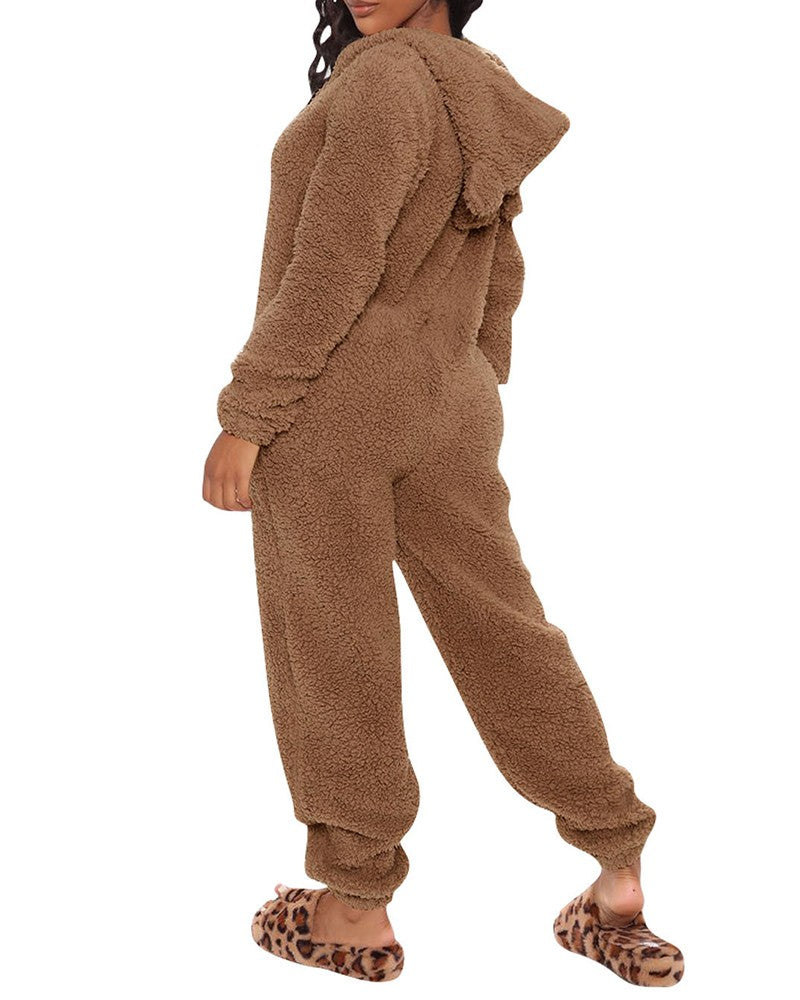 Fleece Jumpsuit | Teddy