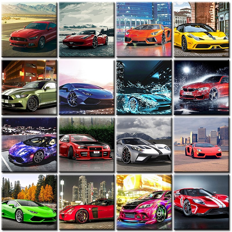 Cool Car Canvas