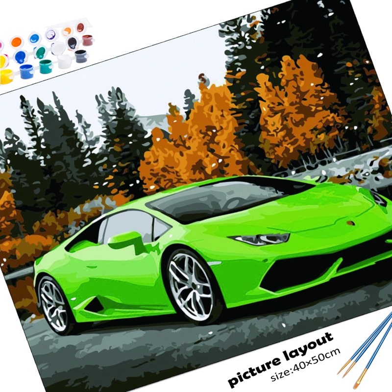 Cool Car Canvas
