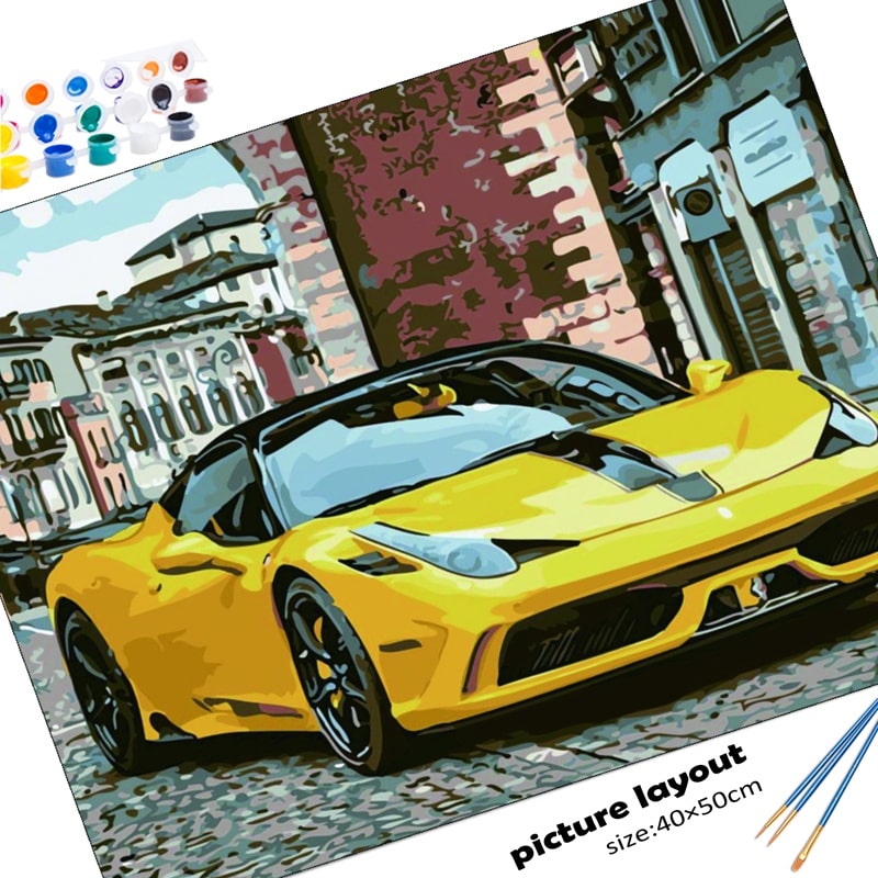 Cool Car Canvas
