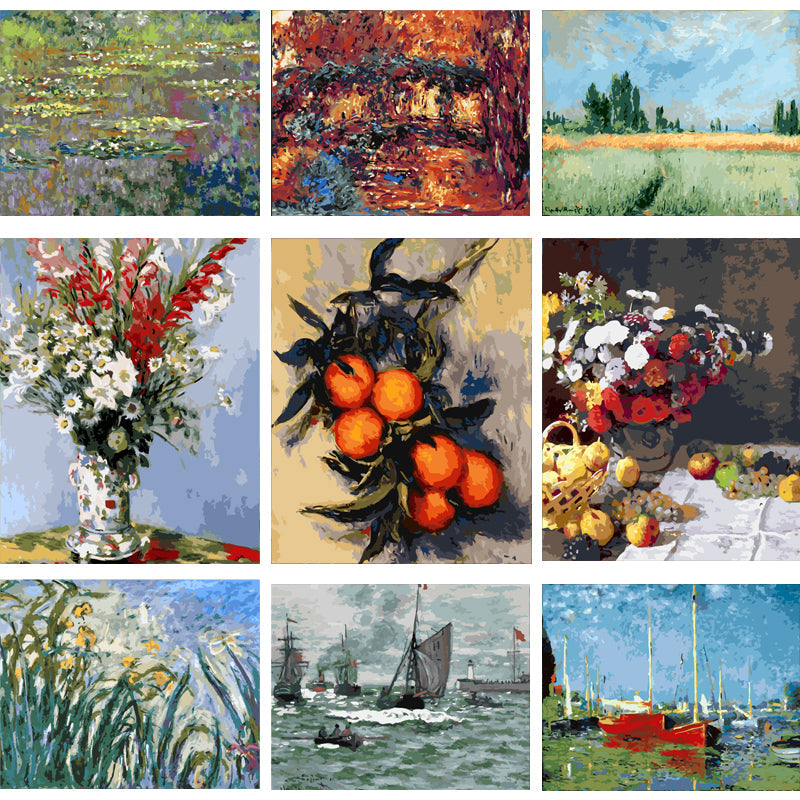 Claude Monet Impressionism Canvas