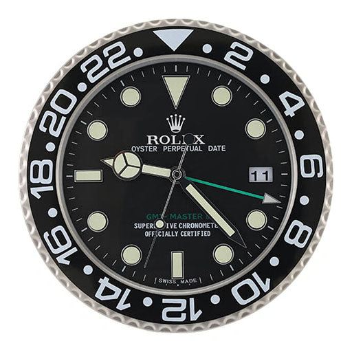 GMT Master ll Black Style | Wall Clock