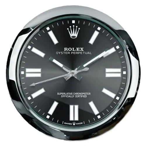 Oyster Perpetual Black Style | Wall Clock