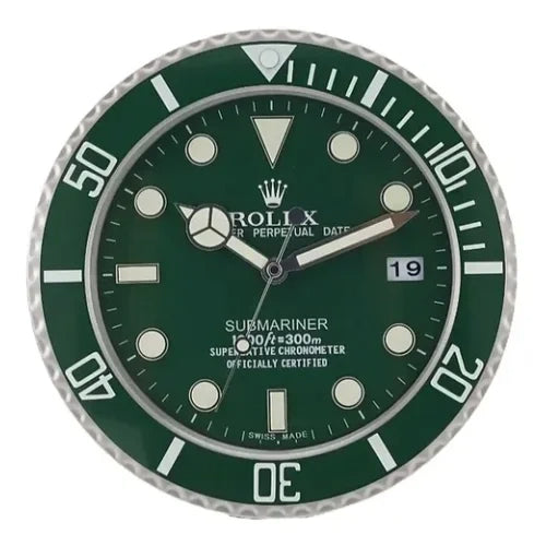 Submariner Green Style | Wall Clock