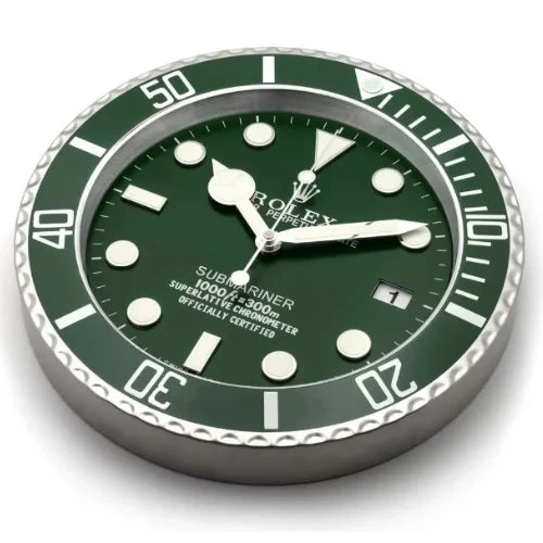 Submariner Green Style | Wall Clock