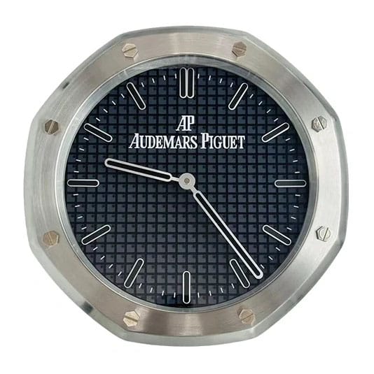 AP Wall Clock – Royal Oak Silver & Black Edition 34 cm | Xclocks