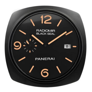 Panerai Wall Clock 34cm – Radiomir Black & Orange Dial