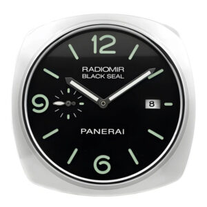 Panerai Wall Clock 34cm – Radiomir Silver & Green Dial