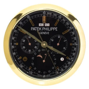 Patek Philippe Wall Clock 40cm – Grand Complications Gold and Black Silent Wall Clock