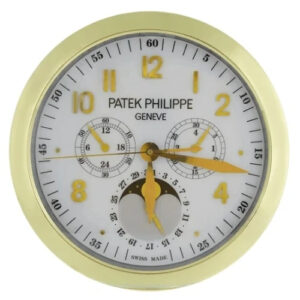 Patek Philippe Wall Clock 40cm – Grand Complications Gold Luxury Silent Wall Clock
