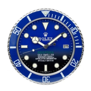 Deepsea Wall Clock – Blue Sea-Dweller Inspired Edition | 34 cm