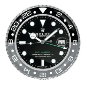 GMT Master II Wall Clock – Bruce Wayne Style | 34 cm Luxury Edition