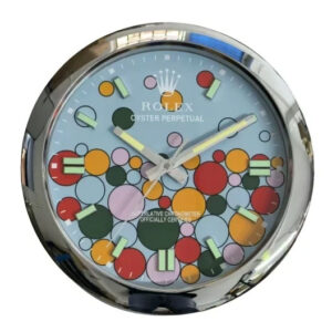 Oyster Perpetual Wall Clock 35cm – Celebration Blue Dial