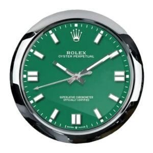 Oyster Perpetual Wall Clock 35cm – Classic Green Dial