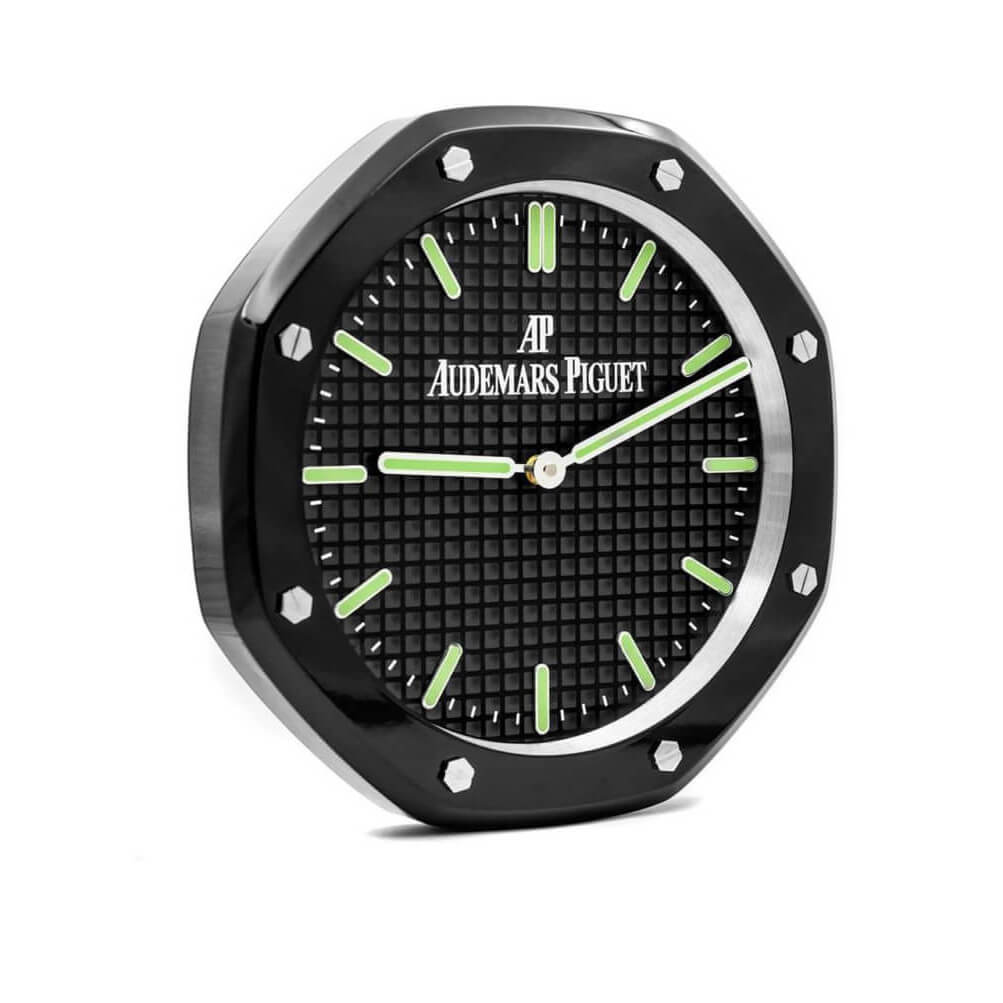 AP Royal Oak Style Wall Clock – Luxury Steel & Luminous Dial - Image 2