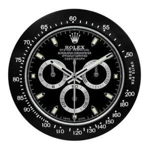 Daytona All Black | Wall Clock