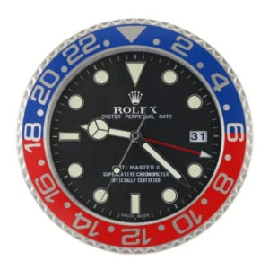 GMT Master ll Black & Blue | Wall Clock