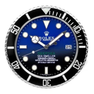 SEA-DWELLER DEEPSEA Black & Blue Style | Wall Clock