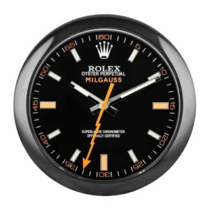 Milgauss Style All Black Color | Wall Clock