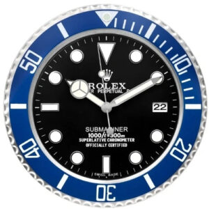 Submariner Black & Blue Style | Wall Clock