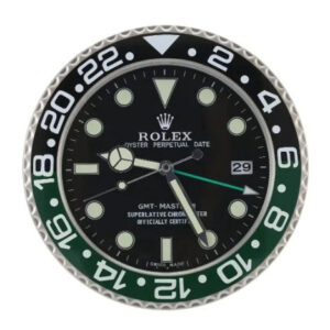 GMT Master ll Black & Green Style | Wall Clock